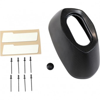 Embout end-cap carbone pour silencieux Akrapovic CBR600RR 2007-2012