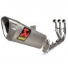 Akrapovic stainless steel exhaust system for Yamaha R9 2025-
