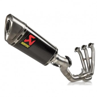 Akrapovic Komplette Edelstahl-/Carbon-Rennauspuffanlage Tracer 9/Tracer 9 GT/Tracer 9 GT+ 2021-2025