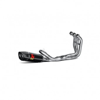 Akrapovic Rennsport-Auspuffanlage aus Edelstahl/Carbon für MT-09 | XSR900 2014-2024