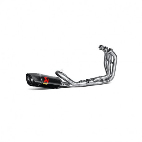 Akrapovic Rennsport-Auspuffanlage aus Edelstahl/Carbon für MT-09 | XSR900 2014-2024