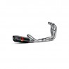 Akrapovic Rennsport-Auspuffanlage aus Edelstahl/Carbon für MT-09 | XSR900 2014-2024
