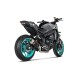 Akrapovic Rennsport-Auspuffanlage aus Edelstahl/Carbon MT-09 2021-2023
