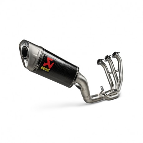 Akrapovic Rennsport-Auspuffanlage aus Edelstahl/Carbon MT-09 2021-2023