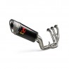 Akrapovic Rennsport-Auspuffanlage aus Edelstahl/Carbon MT-09 2021-2023