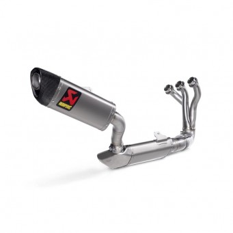 Akrapovic stainless steel exhaust system with ECE for Yamaha MT-09 2021-2023