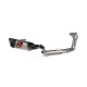 Akrapovic Rennsport-Auspuffanlage aus Edelstahl/Titan Tracer 900/GT 2021-2024