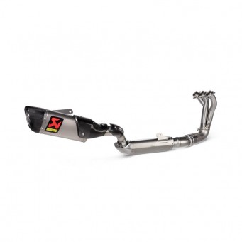 Akrapovic Rennsport-Auspuffanlage aus Edelstahl/Titan Tracer 900/GT 2021-2024
