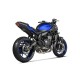 Akrapovic stainless steel/carbon racing exhaust system MT-07 2014-2025 | Tracer 7 /GT 2020-2025 | XSR700 2016-2025