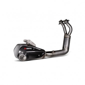 Akrapovic Edelstahl-Rennauspuffanlage MT-07 2021-2025