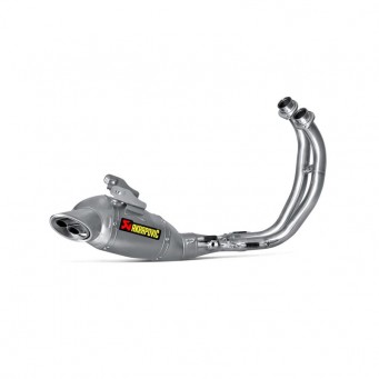 Akrapovic Rennsport-Auspuffanlage aus Edelstahl/Titan MT-07 2014-2016