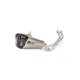 Akrapovic stainless steel exhaust system without ECE for Yamaha T-MAX 530 2017-2020