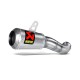 Silencieux inox Akrapovic MT-03 2016-2021, R3 2015-2021