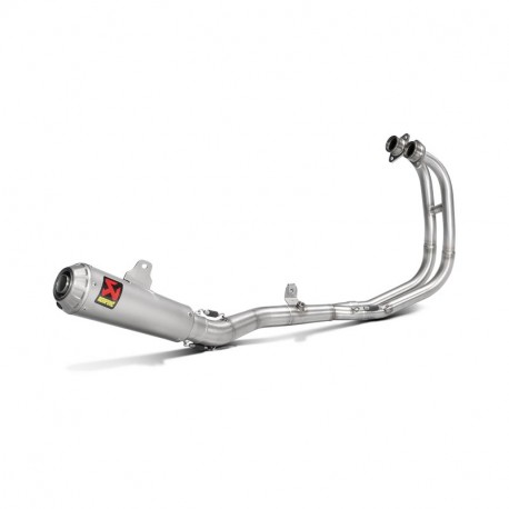 Akrapovic Complete stainless steel racing exhaust system without ECE for Yamaha MT-03 2016-2019 | R3 2015-2020
