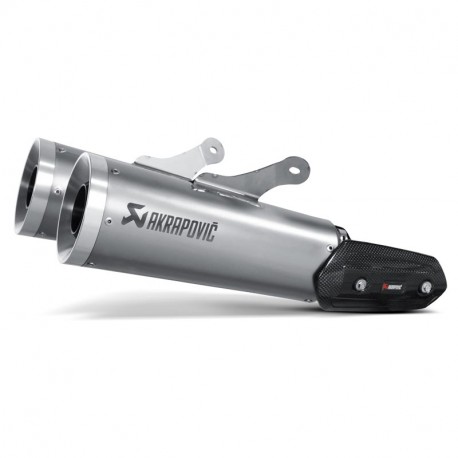 Akrapovic exhaust slip-on Star Motorcycles VMAX 2009-2016 