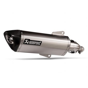 Silencieux inox/carbone homologué Euro 5 Akrapovic X-Max 125/ Tech Max 2020-2025
