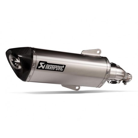 Akrapovic Euro 5-zugelassener Edelstahl-/Carbon-Schalldämpfer X-Max 125/Tech Max 2020-2025