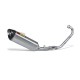 Akrapovic Zugelassene Edelstahl-/Titan-Auspuffanlage MT-125 2014-2019 | YZF-R125 2014-2018