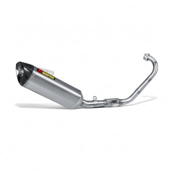 Akrapovic stainless steel exhaust system for Yamaha MT-125 2014-2019 | YZF-R125 2014-2018 