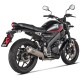Akrapovic Racing-Auspuffanlage aus Edelstahl/Titan XSR125/Legacy 2025