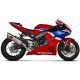Akrapovic Track Day exhaust pipes Stainless steel center pipe for CBR1000RR 2024-2025