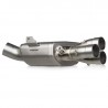 Raccord Track Day inox Akrapovic R9 2025