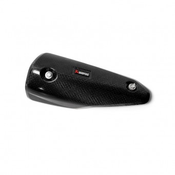 Akrapovic carbon heat shield for Ninja 400/Z400 2018-2024 | Ninja 500/Z500 2024-2025