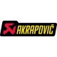 Sticker de pot autocollant logo Akrapovic&nbsp;200x60&nbsp;mm