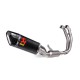 Akrapovic stainless steel exhaust system without ECE for Aprilia RS660 | TUONO 660 2020-2024