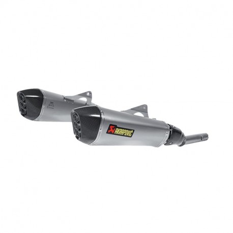 Double silencieux titane/carbone Akrapovic K1600GT/GTL 2011-2023