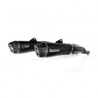 Akrapovic titanium/carbon twin silencer K1600B 2017-2020 