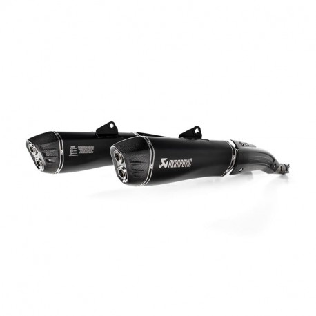 Akrapovic titanium/carbon twin silencer K1600B 2017-2020 