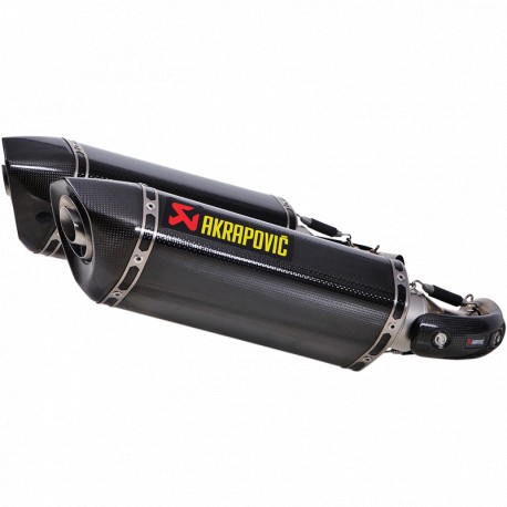 Akrapovic exhaust slip-on Ducati Monster 696 2008-2014 | Monster 796/795 2010-2014 | Monster 1100/S 2009-2010