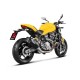 Akrapovic Titan/Carbon-Schalldämpfer Monster 821 | Monster 1200R 2017-2020