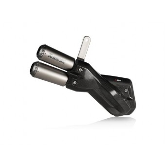 Akrapovic Doppel-Titan-Schalldämpfer Multistrada 950/S/V2/V2S 2021-2024
