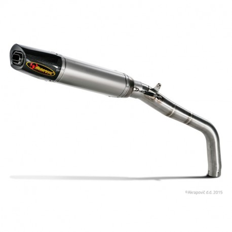 Akrapovic titanium/carbon silencer for CBR600RR 2007-2008