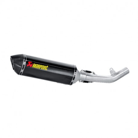 Akrapovic exhaust slip-on Kawasaki Z750/R 2007-2012