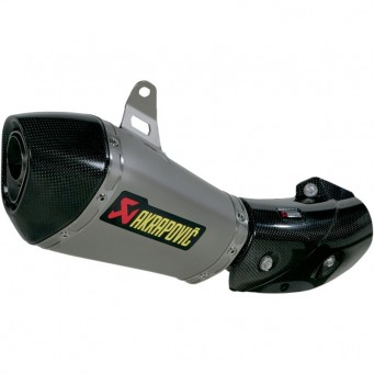 Akrapovic exhaust slip-on with ECE Kawasaki ZX10R 2011-2015