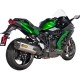 Akrapovic exhaust slip-on with ECE Kawasaki H2 SX 2022-2024