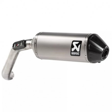 Akrapovic exhaust slip-on Moto Guzzi V85 TT 2019-2024