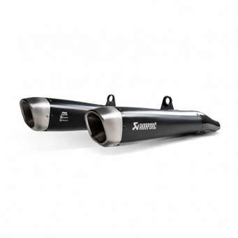 Silencieux carbone Akrapovic Street Twin 2016-2020