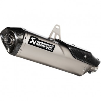 Akrapovic exhaust slip-on with ECE Triumph Tiger 850/900 2020-2024
