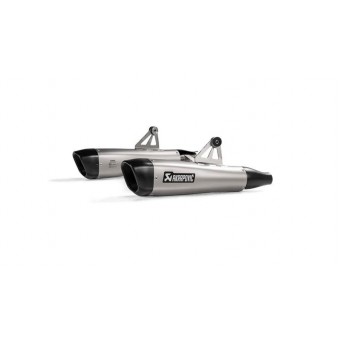 Double silencieux titane Akrapovic Bonneville T100/T120 2017-2020