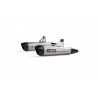 Akrapovic Doppel-Titan-Schalldämpfer Bonneville T100/T120 2017-2020