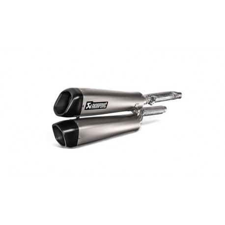 Akrapovic dual titanium silencer Scrambler 1200 2019-2020