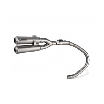 Akrapovic Doppel-Titan-Schalldämpfer Monkey 2019-2025