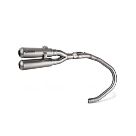 Akrapovic Doppel-Titan-Schalldämpfer Monkey 2019-2025