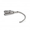 Akrapovic double titanium silencer Monkey 2019-2025 