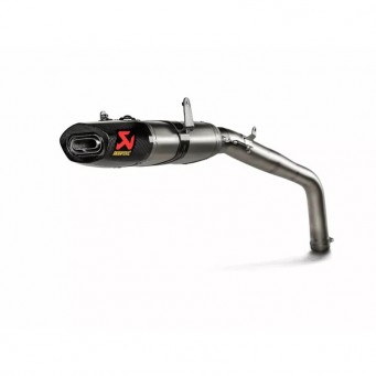 Akrapovic Anpassbarer SLIP-ON Mono-Schalldämpfer Titan CBR600RR 2013-2024