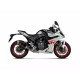 Akrapovic stainless steel exhaust system for Suzuki GSX-8S / GSX-8R / GSX-8T / TT 2025